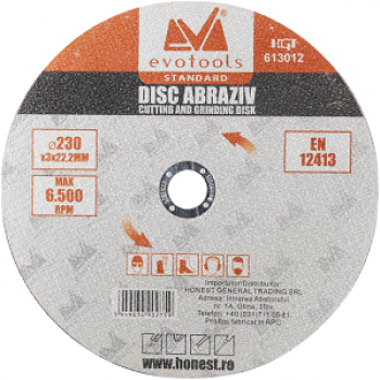 Disc Abraziv ETS A36 / D[mm]: 180; B[mm]: 3