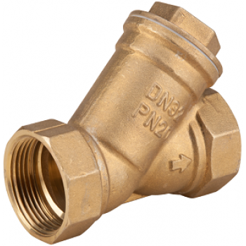 Brass Strainer Valve Y / D[inch]: 3/4
