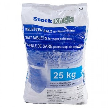 PASTILE DE SARE aquaPUR PT. STATIE DEDURIZARE min.99.5 NaCl SAC 25 KG