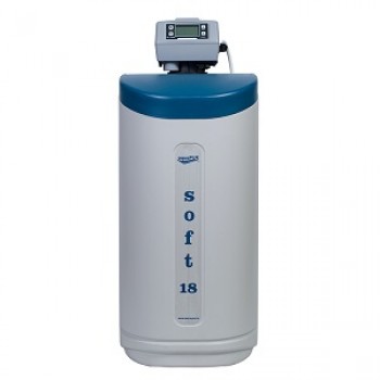 STATIE DEDURIZARE aquaPUR SOFT 18 CAB Q=1,5mc/h SARE 43KG (CU BY-PASS)