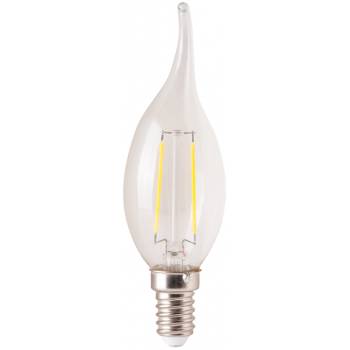 Bec Led Filament Tip Lumanare / Tip: C37; E: 14; P[W]: 2; C: 6500K