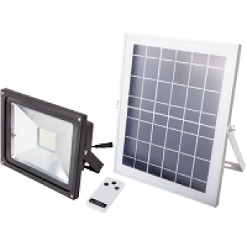 Proiector LED cu Incarcare Solara si Telecomanda / P[W]: 9; Ps[W]: 18; C1: c00234; C2: c00235